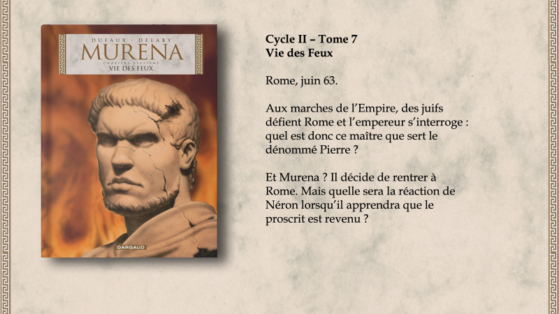 Murena, la série BD de la Rome Antique !