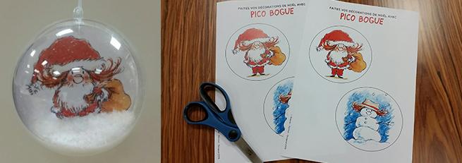 Faites vos décorations de Noël avec Pico Bogue