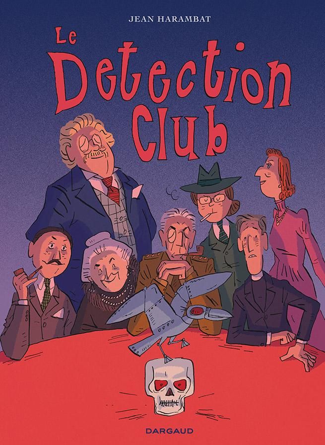 Couverture du Detection Club par Jean Harambat