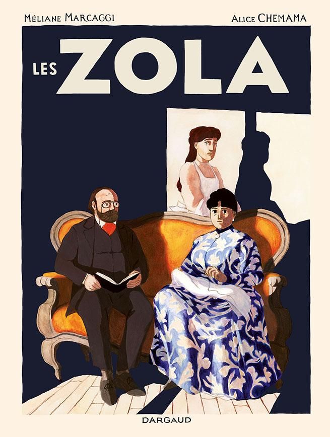 Couverture Les Zola par Marcaggi et Chemama