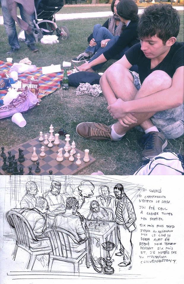 Haytham et sa passion des échecs