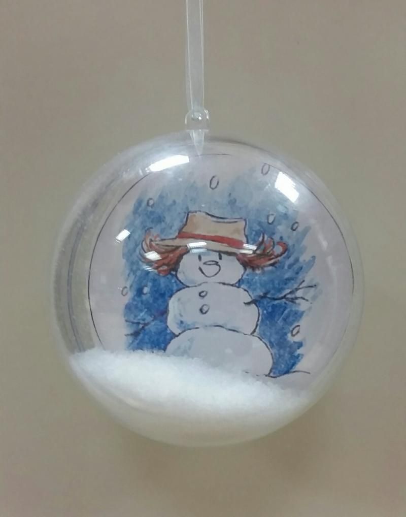 Boule de Noël Pico Bogue - 12 cm