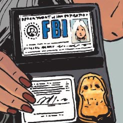 Un insigne des services secrets