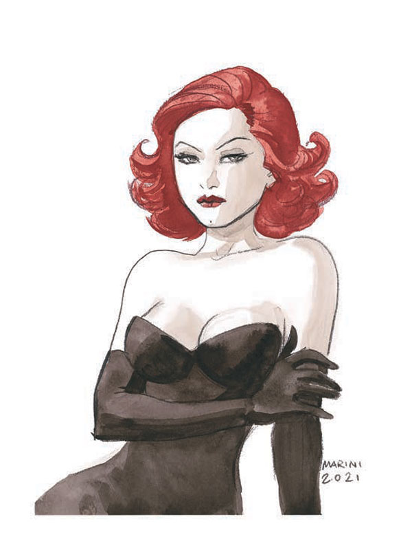 dessin original de danseuse