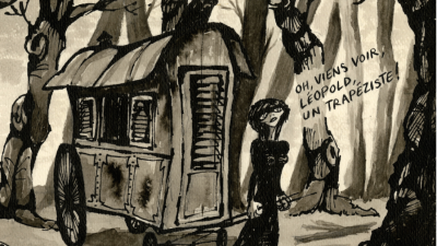 Exposition - vente d'originaux de Fred à la Galerie Martel