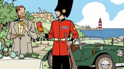 Blake et Mortimer traquent la Marque Jaune à Paris