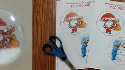 Faites vos décorations de Noël avec Pico Bogue