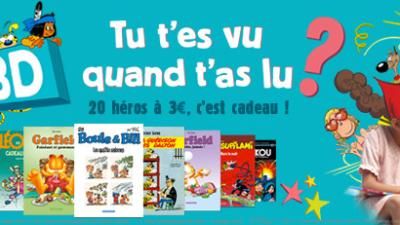 L'ÉTÉ BD : 20 HÉROS À 3€