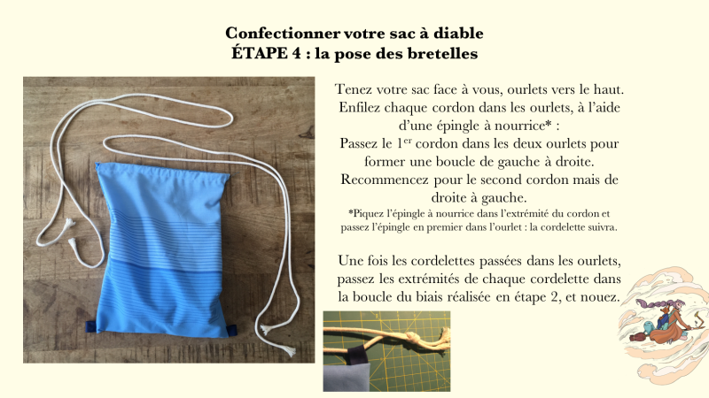 Réalisez un "sac à diable"