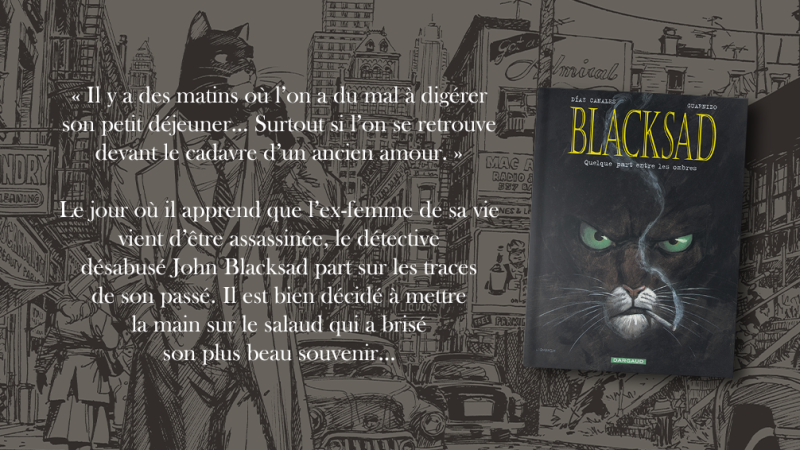 Extrait de Blacksad tome 1 - Quelque part entre les ombres