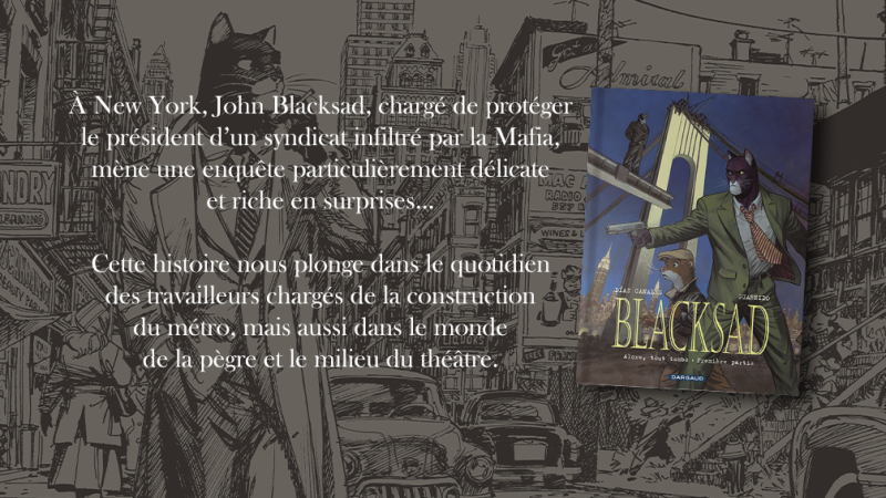 Extrait de Blacksad - Tome 6 - partie 1 - Alors, tout tombe.