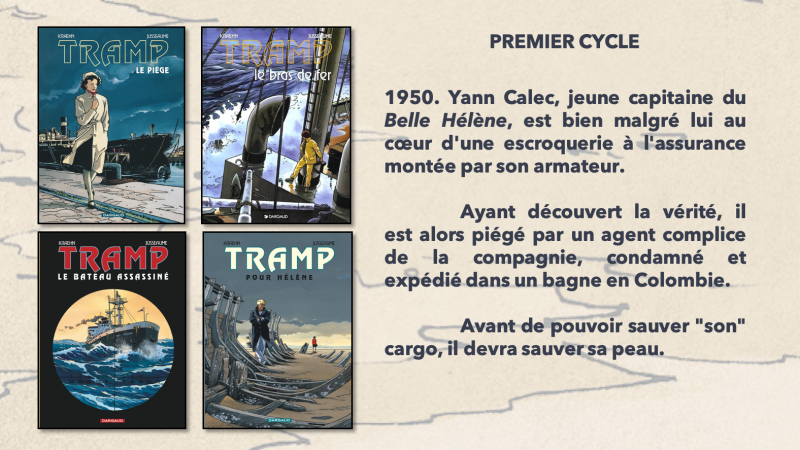 Tramp, LA grande série d'aventure maritime en bande dessinée