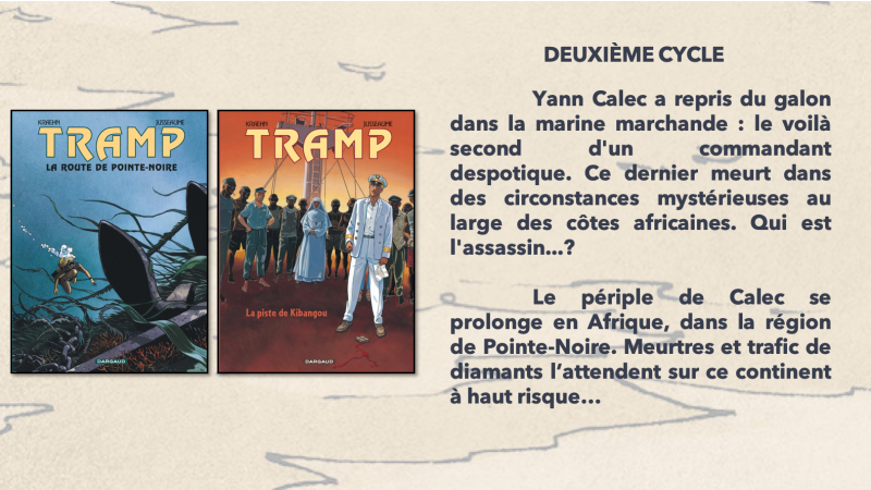 Tramp, LA grande série d'aventure maritime en bande dessinée