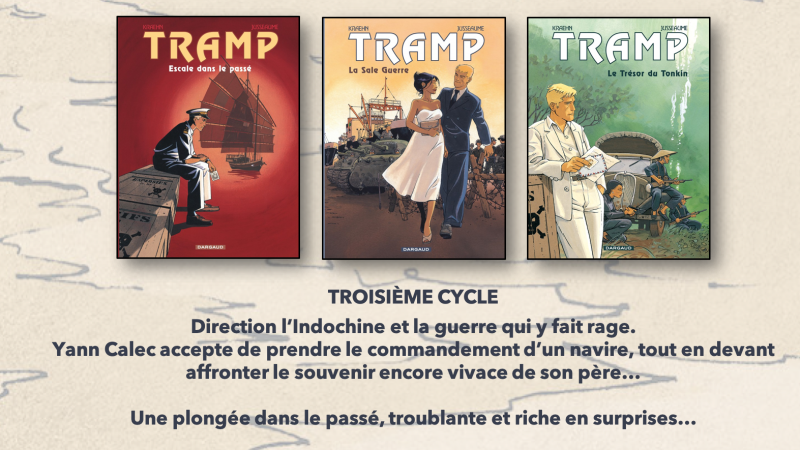 Tramp, LA grande série d'aventure maritime en bande dessinée