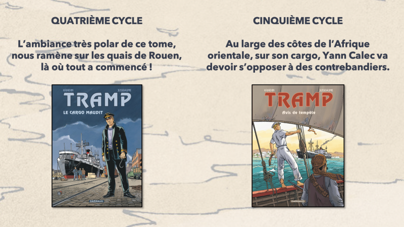 Tramp, LA grande série d'aventure maritime en bande dessinée