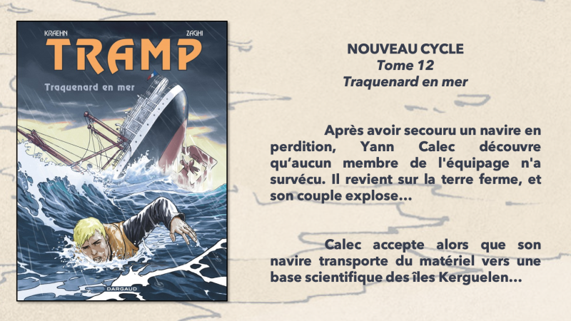 Tramp, LA grande série d'aventure maritime en bande dessinée