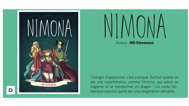 Nimona, en poche !