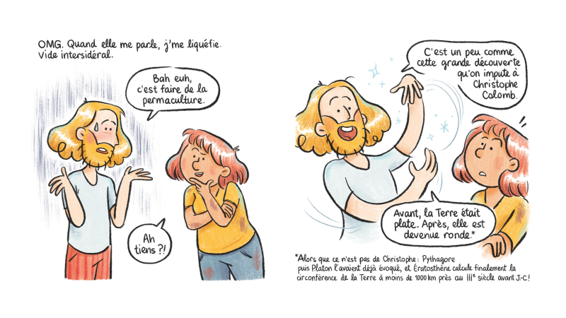 Extrait de Petites leçons de permaculture de Audrey Lainé et Alexandra Garibal