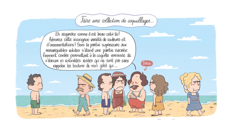 L'école des lettres à la plage de Popésie et Maïté Robert