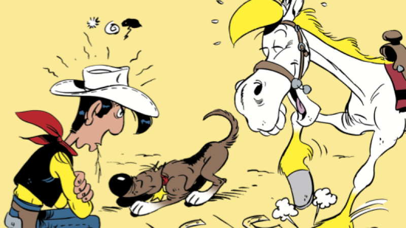 Le Cahier de Jeux Lucky Luke 2023