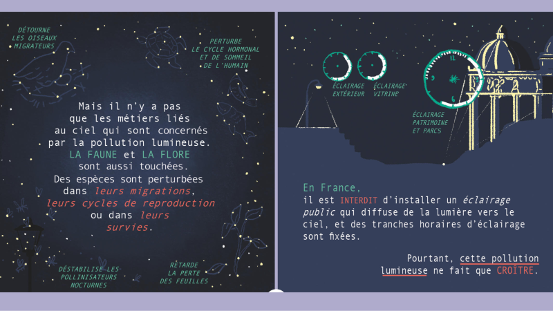 La Pollution Lumineuse par Léa Roch et Anaël Wünsche