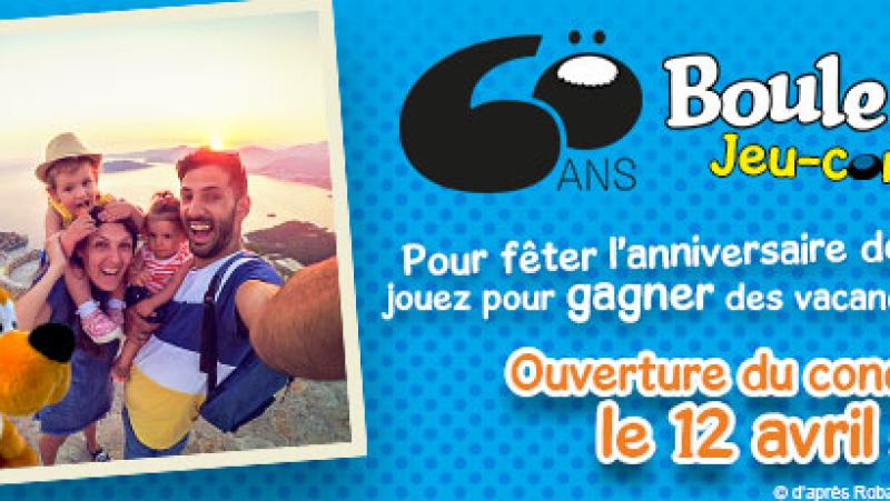 Jeu-concours pour les 60 ans de Boule & Bill !