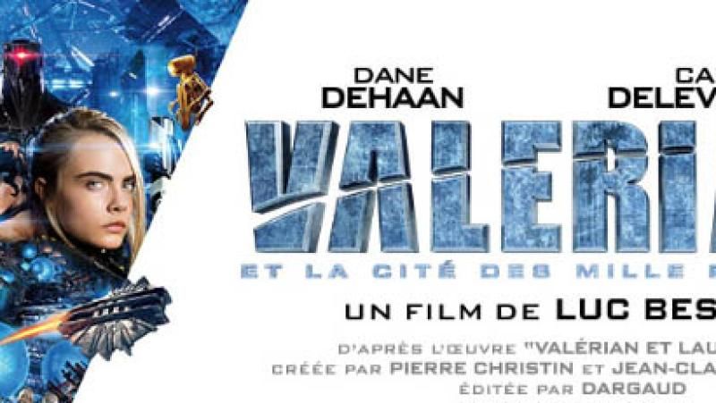 Valerian et la Cité des mille planètes au cinéma mercredi !