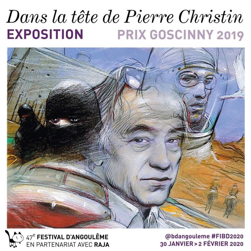 Affiche Expo Pierre Christin FIBD2020