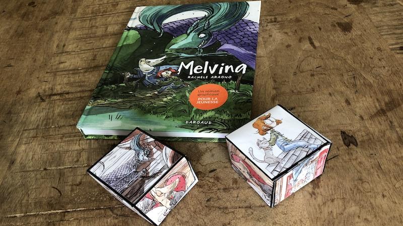 Créer un dé à histoires avec Melvina
