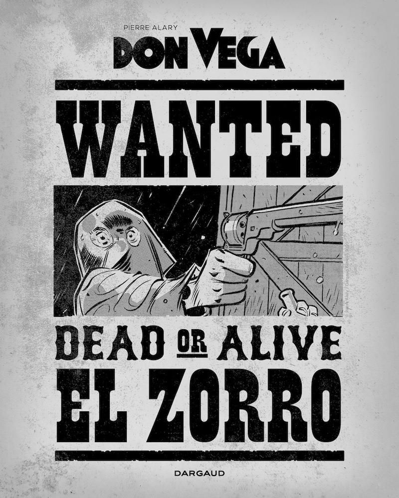 Affiche Wanted El Zorro