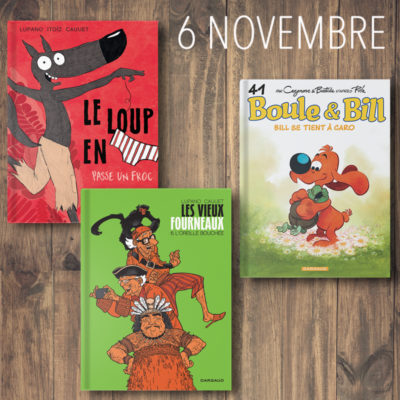 Sorties BD du 6 novembre 2020