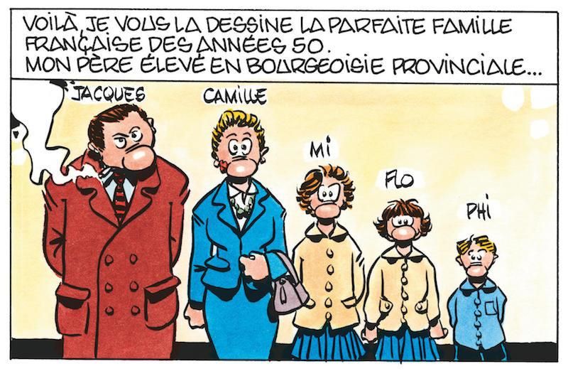 Extrait d'Un papa, une maman, une famille formidable (la mienne !) de Florence Cestac