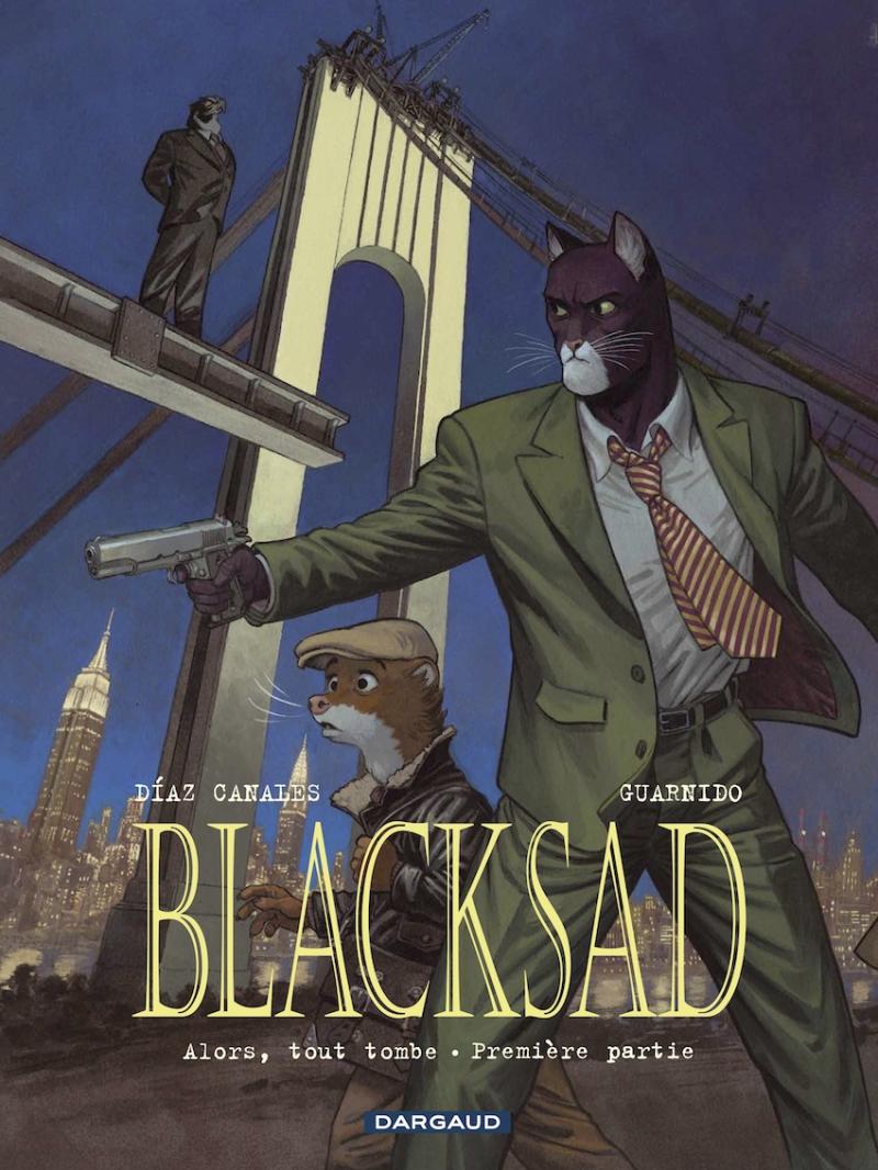 Couverture du prochain tome de Blacksad - Tome 6 - Alors, tout tombe