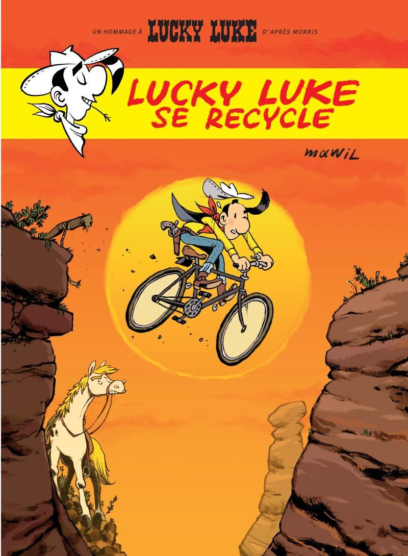 Lucky Luke se recycle (COUVERTURE)