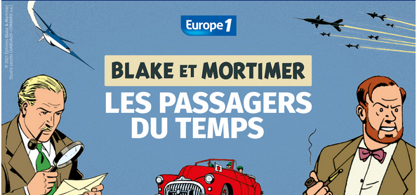 Les Podcasts Blake et Mortimer : passagers du temps