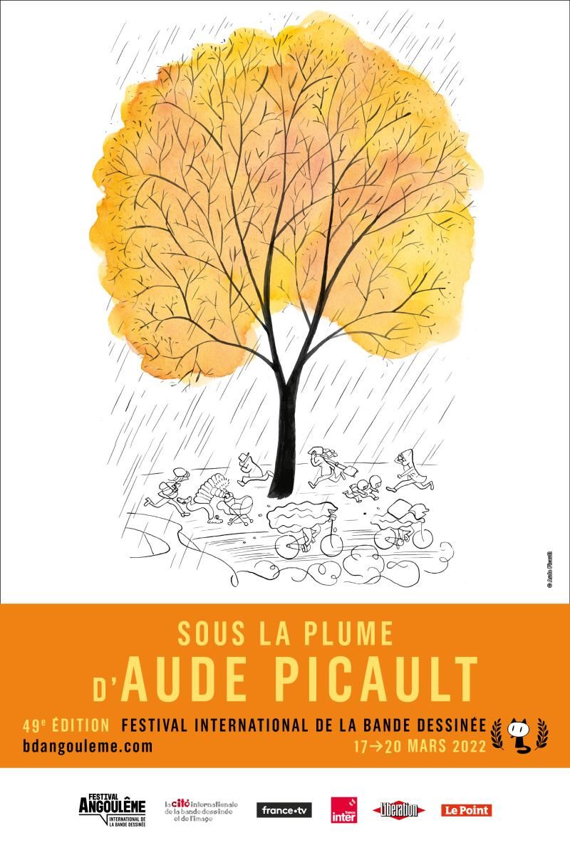 Sous la plume d'Aude picault - exposition FIBD 2022