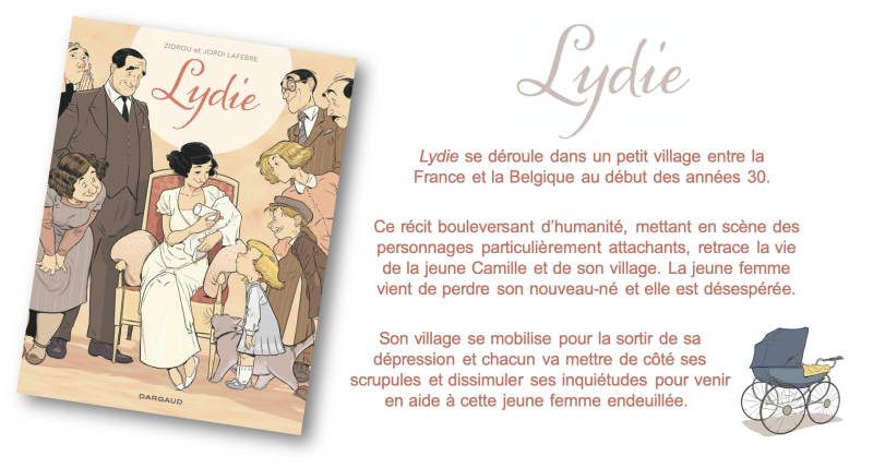 Lydie par Zidrou et Jordi Lafebre