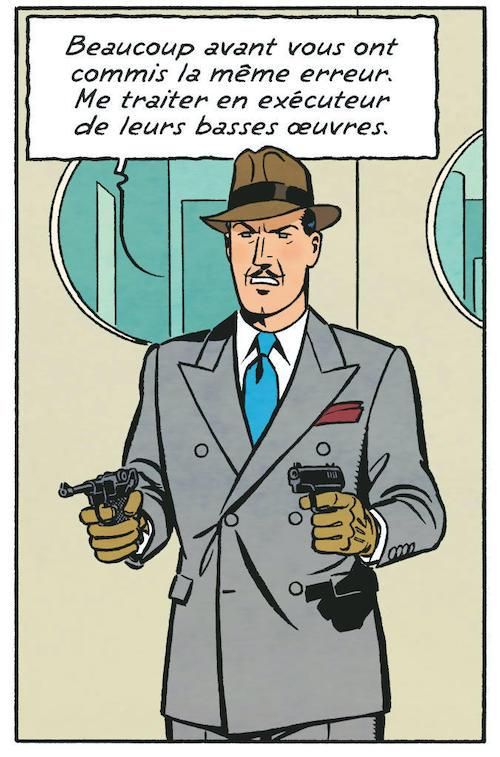 Olrik dans Blake et Mortimer ,Huit Heures à Berlin