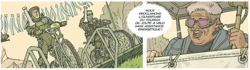 Extrait de Neoforest de Fred Duval et Phiippe Scoffoni