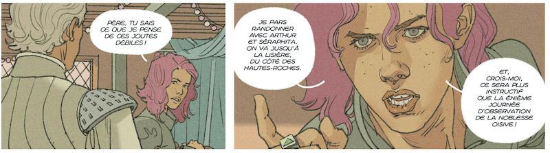 Extrait de NeoForest de Fred Duval et Phiippe Scoffoni