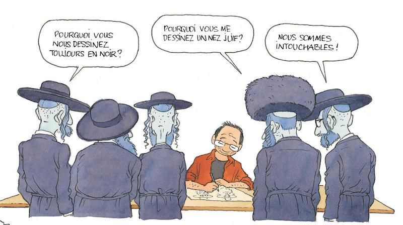 Extrait de L'Autre Jérusalem de Michel Kichka, dessinateur de presse