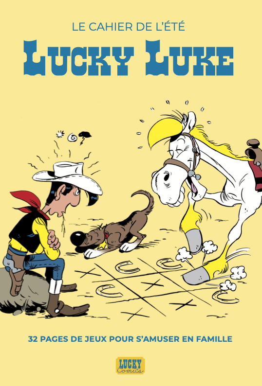 Le Cahier de Jeux Lucky Luke 2023