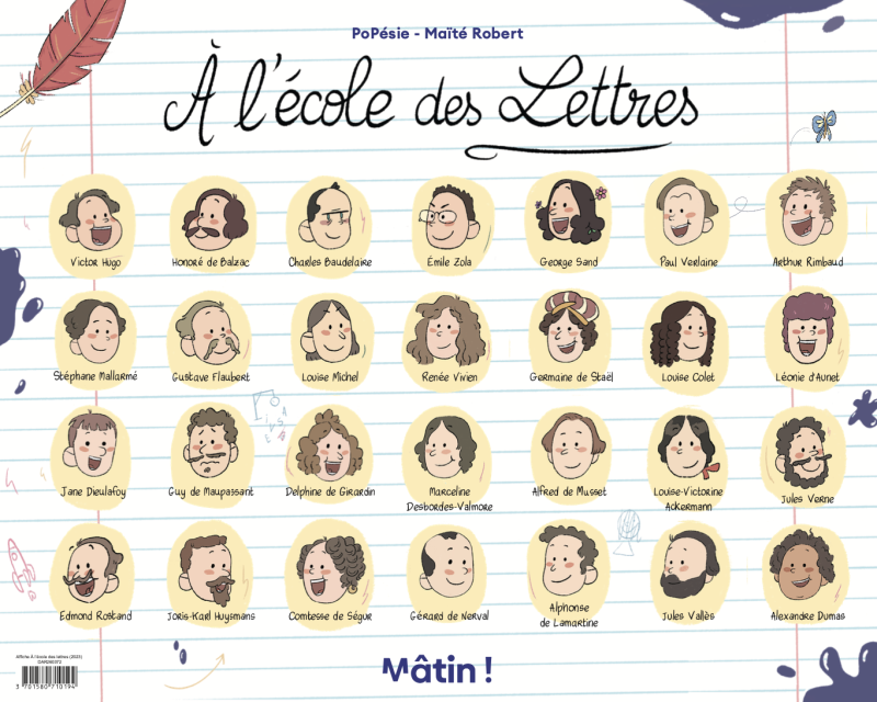 À l'école des lettres de Popésie et Maïté Robert