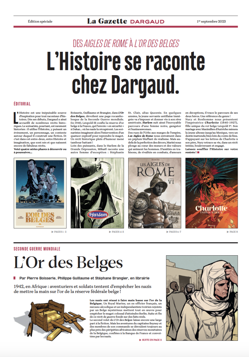 L'Histoire se raconte en BD