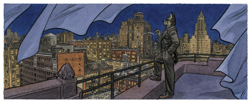 Blacksad Alors tout tombe seconde partie par Juan Diaz Canales et Juanjo Guarnido