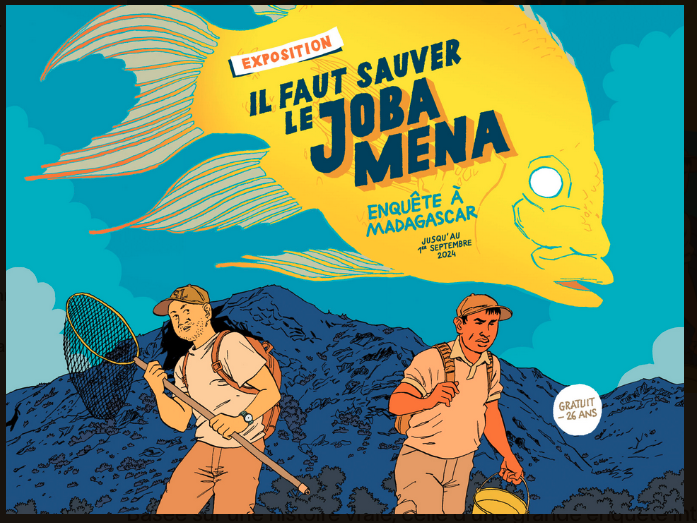 Exposition : Il faut sauver le Joba Mena - Aquarium de la Porte Dorée - 2023/2024