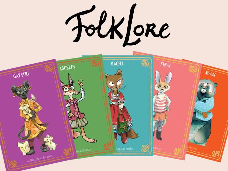 Cartes personnages FolkLore