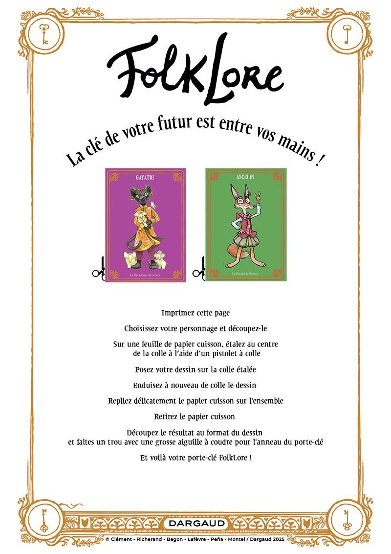 Tutoriel Porte-Clé Folklore