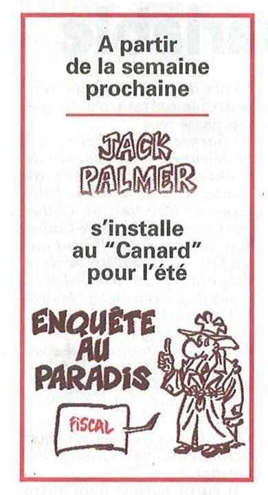 Canard enchaîné - Palmer