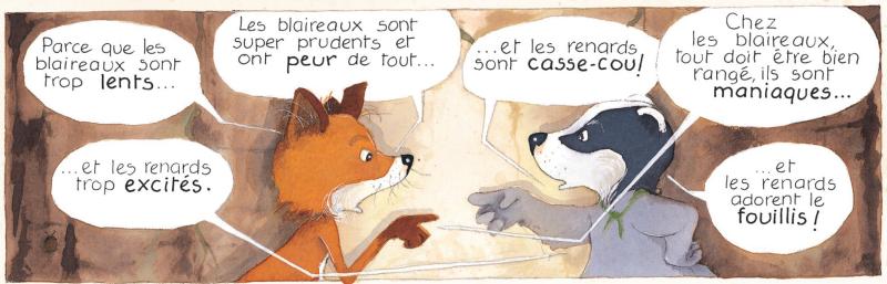 Jeu 1 - Blaireau Renarde